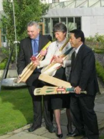 Japan Cricket Promoted by Scottish Parliament
