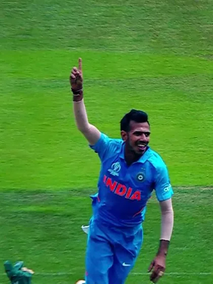 Logo of CWC19: SA v IND - All Chahal's wickets