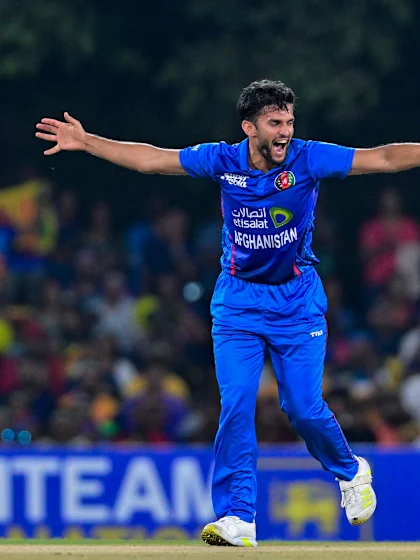 Logo of Azmatullah Omarzai shares the joy of winning the ICC Men's ODI Cricketer of the Year Award | ICC Awards 2024