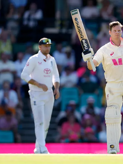 Smith only behind Bradman after Sydney Ashes century
