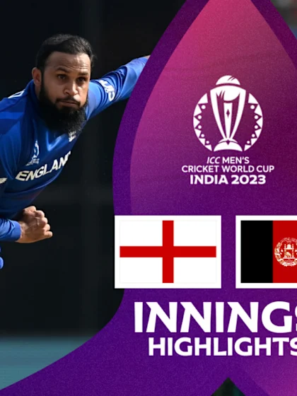 Blazing start sets up strong Afghanistan total | Innings Highlights | CWC23