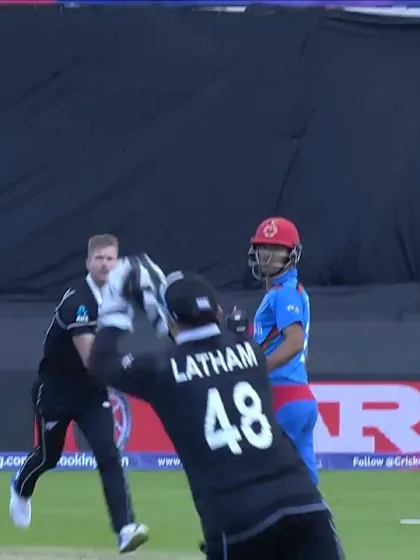 Logo of CWC19: AFG v NZ - Neesham claims fifth scalp