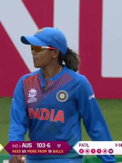 IND v AUS: Veda Krishnamurthy takes fourth catch of the match