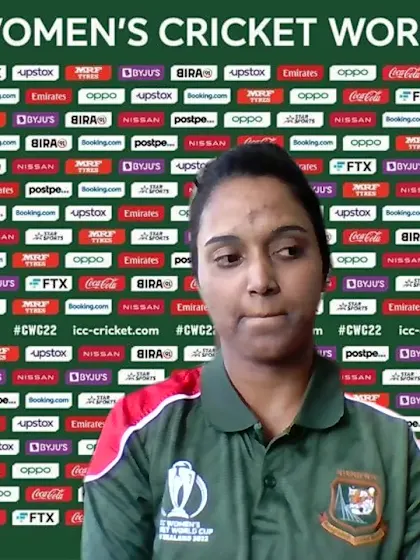 21 March - Hamilton - Bangladesh Captain Nigar Sultana pre-match press conference