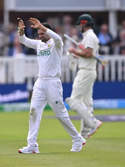 Logo of Emotional Maharaj dreaming of Lord's success for South Africa