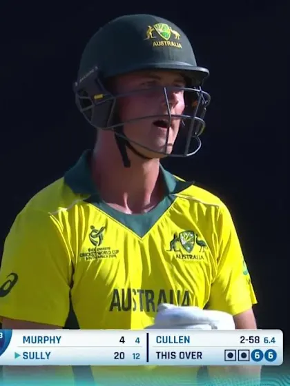 ICC U19 CWC: AUS v ENG – Australia steal 22 runs from the 48th over