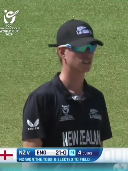 Ben Dawkins with a Four vs. New Zealand