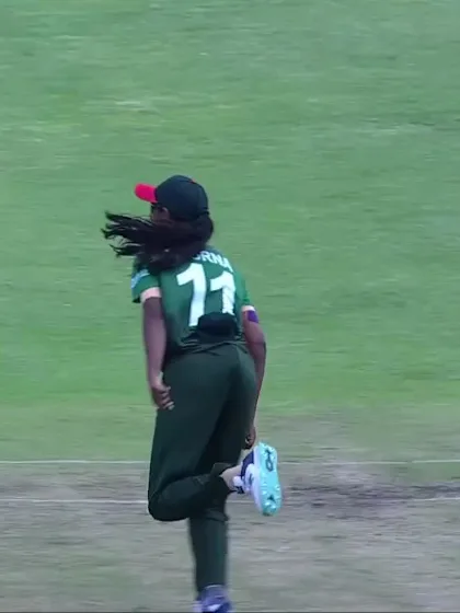 Logo of Wicket-Disha-Dhingra-Bangladesh-U19s-Women v USA-U19s-Women ICC U19W T20WC 2023