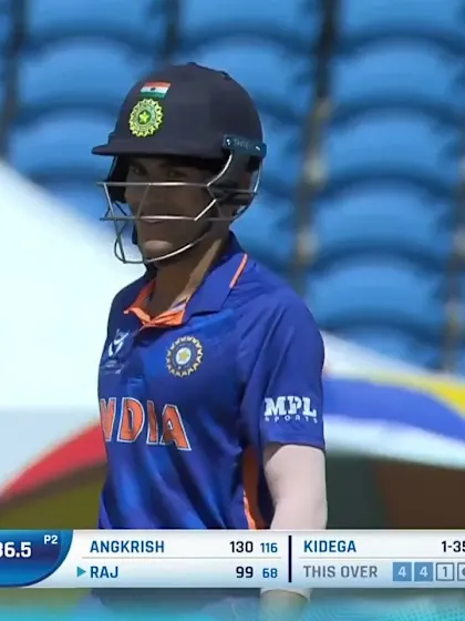 Stunning century for Bawa | IND v UGA | ICC U19 Men’s CWC 2022