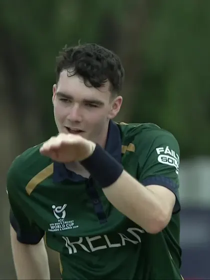 Jakeem Pollard - Wicket - West Indies vs Ireland