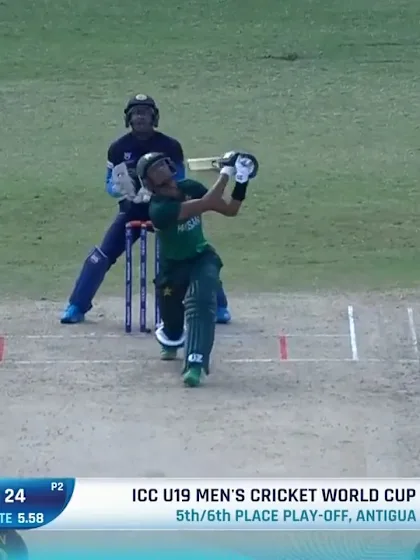 First wicket for Sri Lanka | SL v PAK | ICC U19 Men's CWC 2022