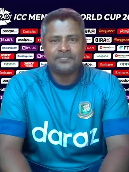 3 November - Dubai - Bangladesh Coach Rangana Herath pre-match press conference
