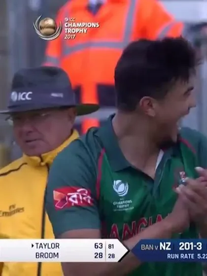 Logo of WICKET: Taylor falls to Tuskin for 63