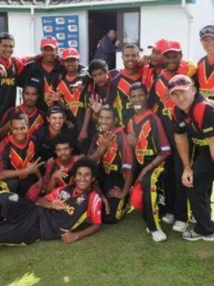 Andy Bichel sends well wishes to PNG