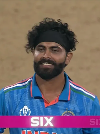 Teja Nidamanuru - Six - India vs Netherlands