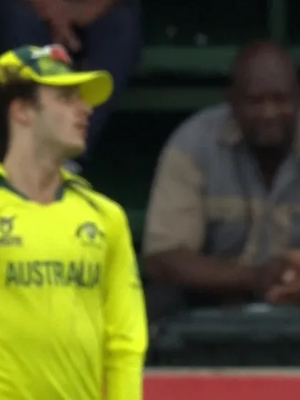 Logo of Adarsh Singh with a Four vs. Australia