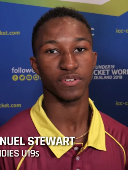 ICC U19 CWC - West Indies support message