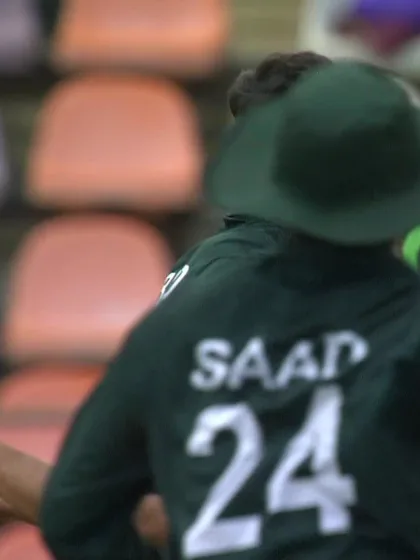 Logo of Ryan Hicks with a Batting vs. Pakistan