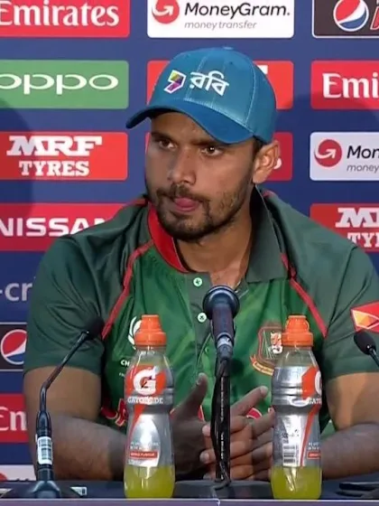 Eng v Ban - Mashrafe Press Conference