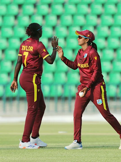 Logo of West Indies hold their nerve in a thriller | WCWCQ 2025