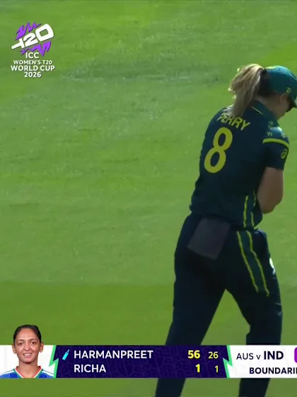 Harmanpreet Kaur - Wicket - Australia vs India