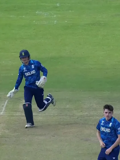 Manu Saraswat - Wicket - England vs Scotland