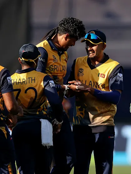 Wicket - Scott Edwards - Netherlands v Sri-Lanka ICC T20WC 2022