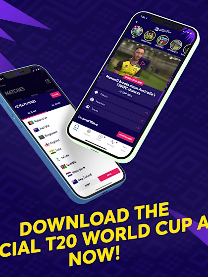 Update your official T20 World Cup app