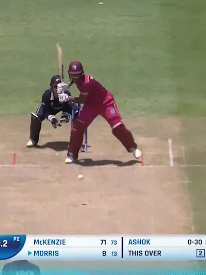 ICC U19 CWC: WI v NZ – Morris unleashes the pull on Ashok