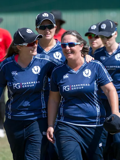 Scotland Women bid emotional goodbye to Kari Anderson