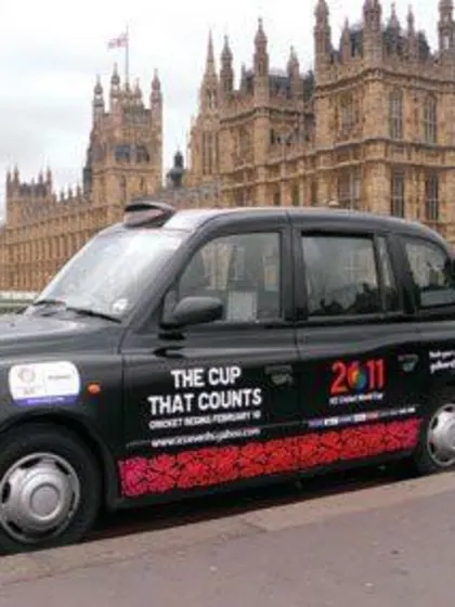 Cabs to drive fans in England 'World Cup' crazy