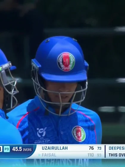 Faisal Shinozada - Wicket - India vs Afghanistan