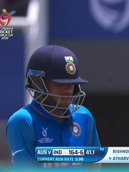 ICC U19 CWC: IND v AUS – Highlights of Atharva Ankolekar's 55*