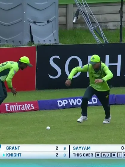 T Knight with a Four vs. Pakistan