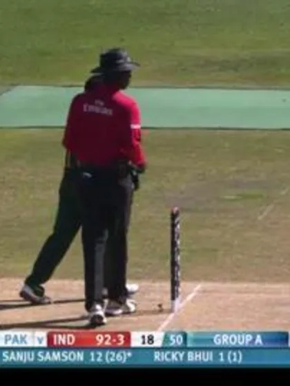 India v Pakistan - Sanju Samson, ICC U19 CWC 2014