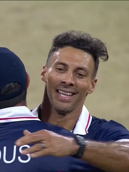 Faheem Ashraf - Wicket - Pakistan vs United States of America