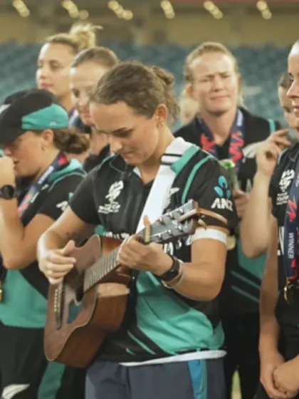 Logo of A wonderful tribute from New Zealand to their outgoing captain | WT20WC 2024