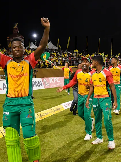 Guyana finish in top two after Rutherford belligerence