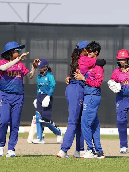 Nepal skipper Puja Mahato’s scintillating all round show and UAE’s Lavanya Keny’s deadly four wicket spell lights up the fifth day of the ICC U19 Women’s T20 World Cup Asia Qualifier