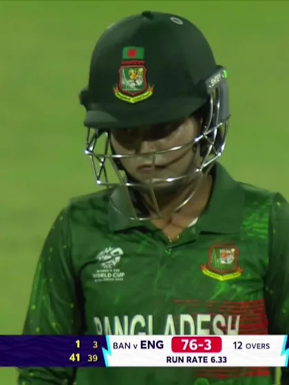 Logo of Danni Wyatt-Hodge - Wicket - Bangladesh vs England