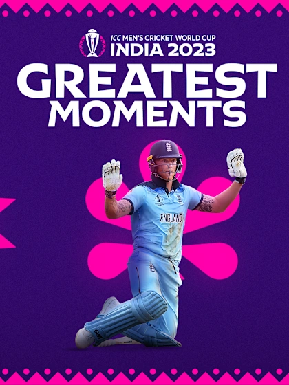 The Greatest Moment in Men's Cricket World Cup history revealed