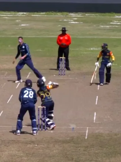 Sakuna Liyanage makes a solid 79 | SL v SCO | ICC U19 Men's CWC 2022