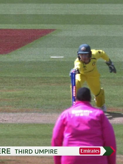 Logo of WICKET: Henry run out going for a third