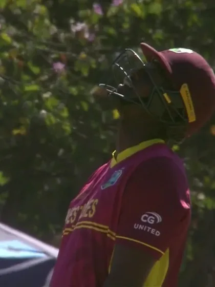 Logo of Jason Holder - Wicket - West Indies vs Netherlands