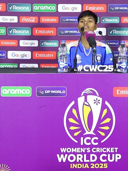 Kranti Gaud | ICC WCW25 | India post-match press conference | 5 October '25