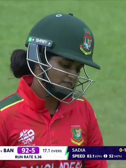 Nigar Sultana - Wicket - Pakistan vs Bangladesh