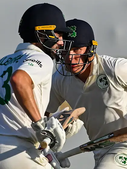 Ireland batter fined for showing dissent during one-off Test against Zimbabwe