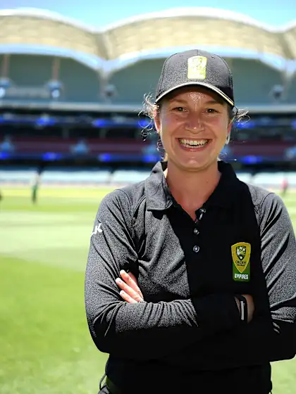 Claire Polosak to become first female umpire in men’s ODI