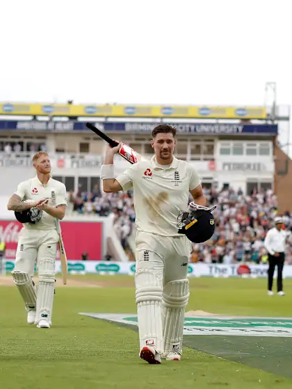 ‘Was ready to run through a brick wall’ – Burns takes inspiration from 2005 Ashes heroes for maiden ton