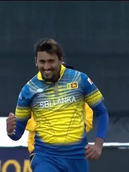 WICKET: Azhar falls to Lakmal for 34